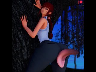 makima - gif; animation; 3d sex porno hentai; (by @hiromigog) [chainsaw man]